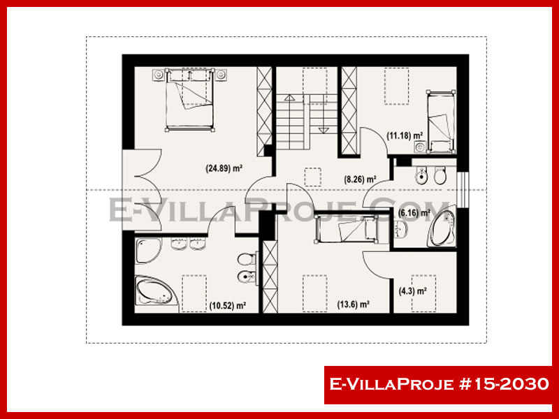 Model 15-2030 — 207 m², 2 storeys thumbnail 3