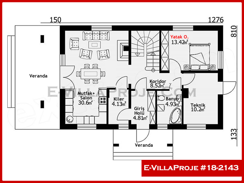 Model 18-2143 — 207 m², 2 storeys thumbnail 2