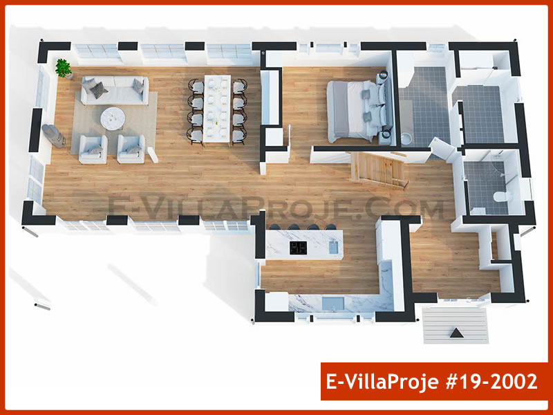 Model 19-2002 — 207 m², 2 storeys thumbnail 7