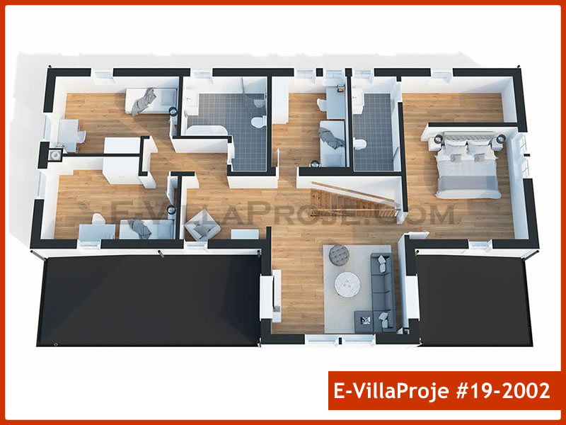 Model 19-2002 — 207 m², 2 storeys thumbnail 8