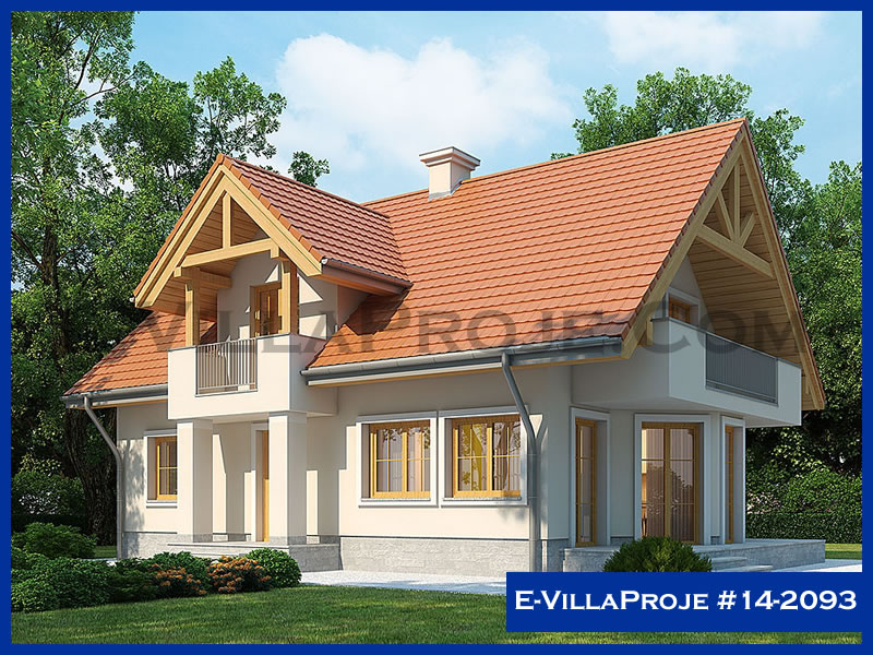 Model 14-2093 — 207 m², 2 storeys - 14-2093