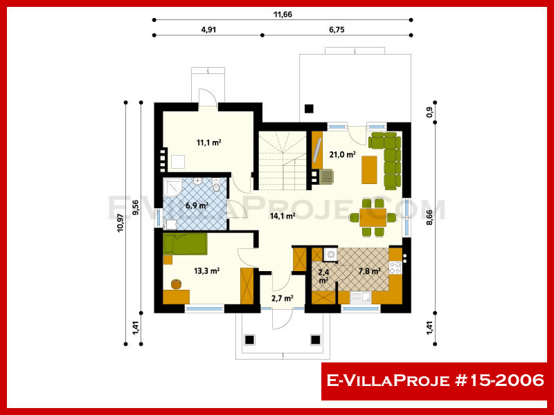 Model 15-2006 — 207 m², 2 storeys thumbnail 2