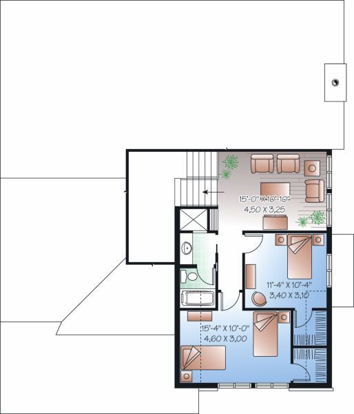 Model 23-813 — 208 m², 2 storeys thumbnail 3
