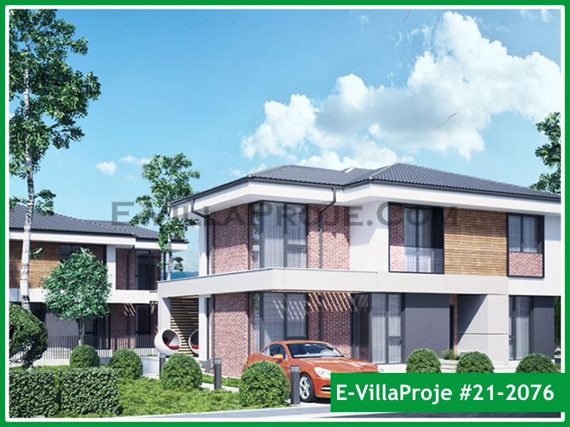Model 21-2076 — 208 m², 2 storeys - 21-2076