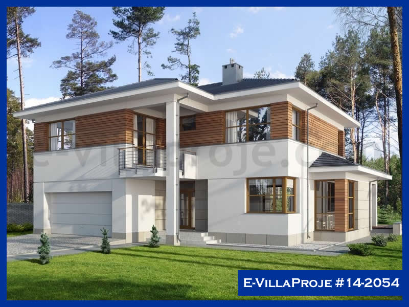 Model 14-2054 — 210 m², 2 storeys - 14-2054