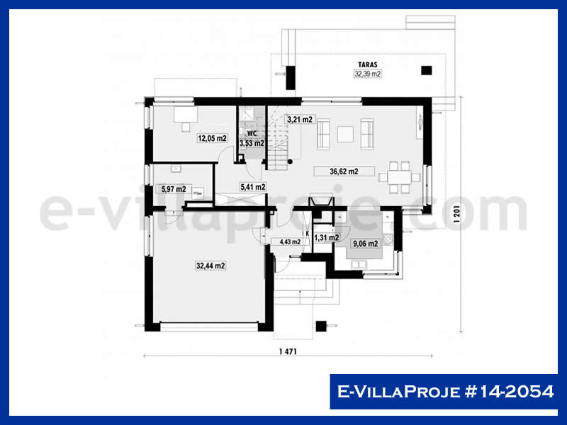 Model 14-2054 — 210 m², 2 storeys thumbnail 2