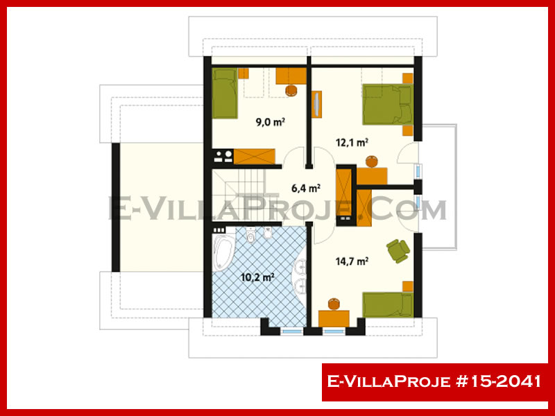 Model 15-2041 — 210 m², 2 storeys thumbnail 3