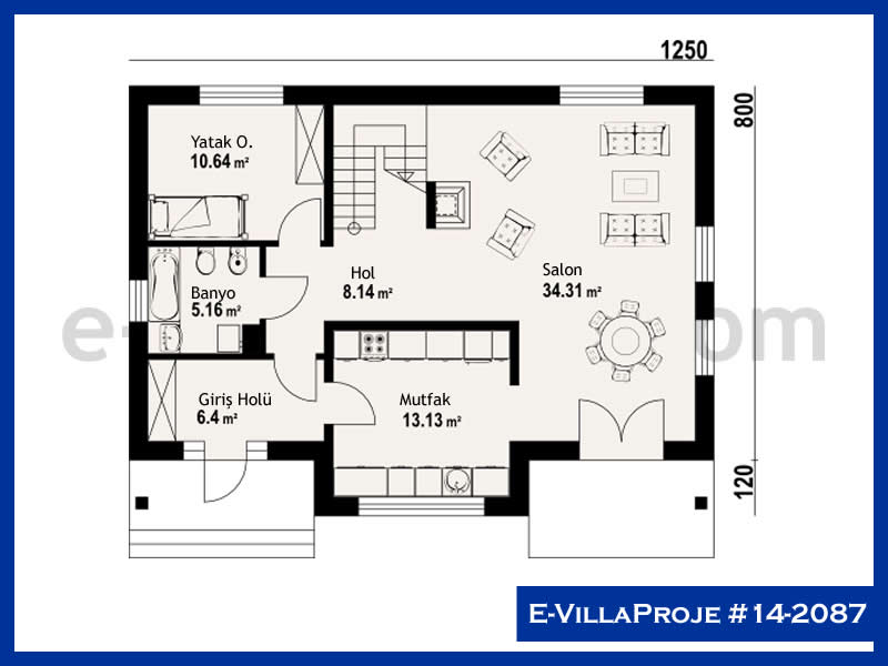 Model 14-2087 — 210 m², 2 storeys thumbnail 2
