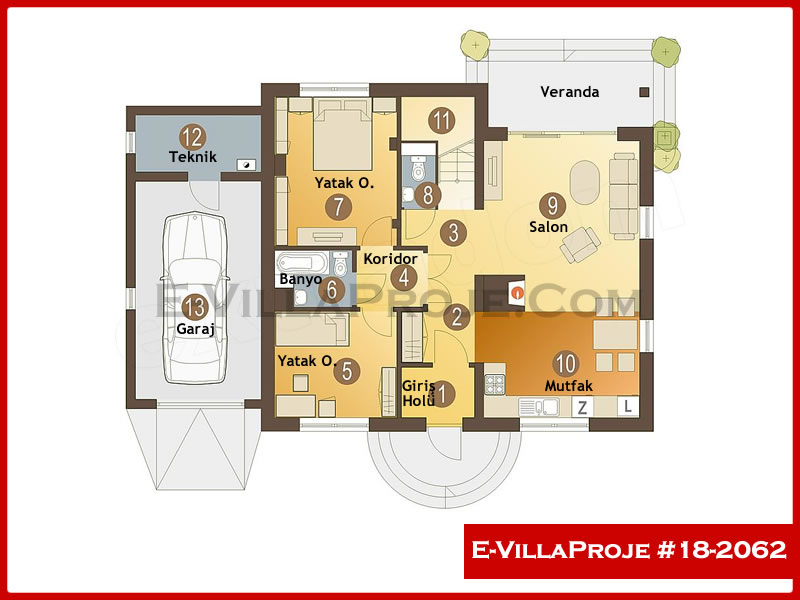 Model 18-2062 — 210 m², 2 Kat thumbnail 2