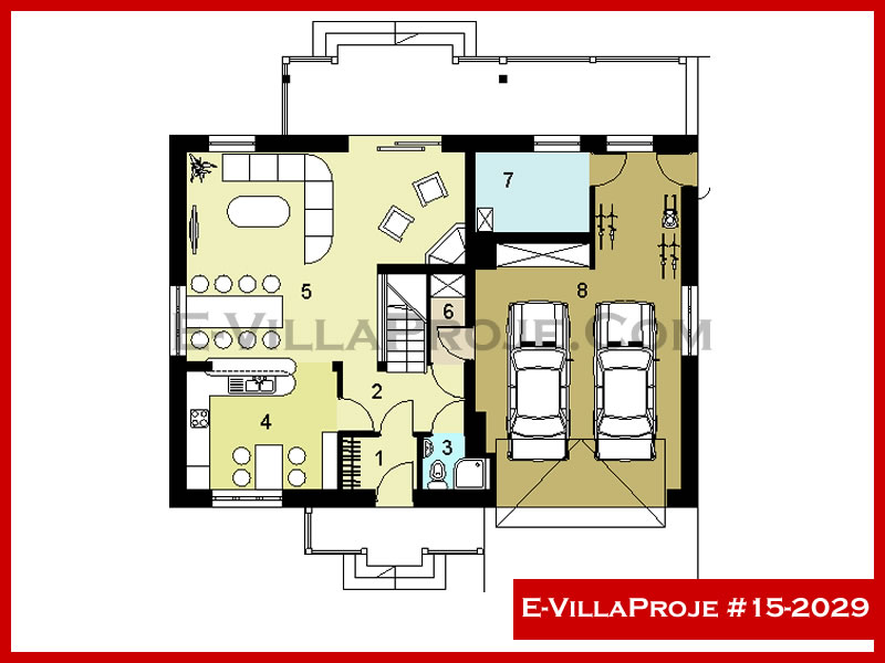 Model 15-2029 — 210 m², 2 storeys thumbnail 2