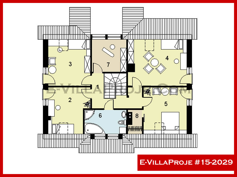 Model 15-2029 — 210 m², 2 storeys thumbnail 3