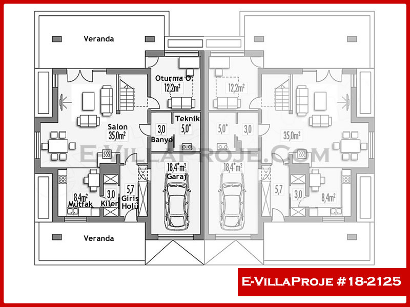 Model 18-2125 — 211 m², 2 storeys thumbnail 2