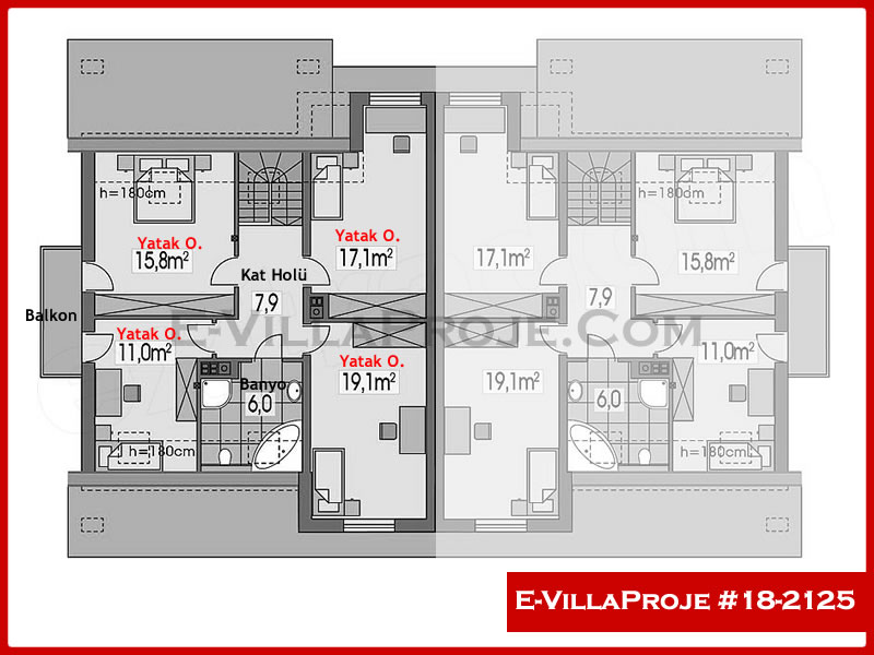 Model 18-2125 — 211 m², 2 storeys thumbnail 3