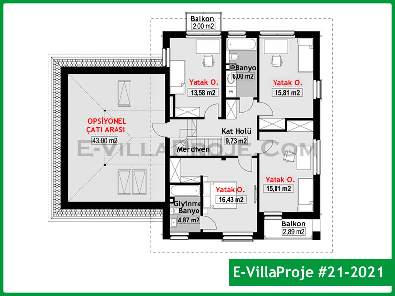 Model 21-2021 — 211 m², 2 storeys thumbnail 3
