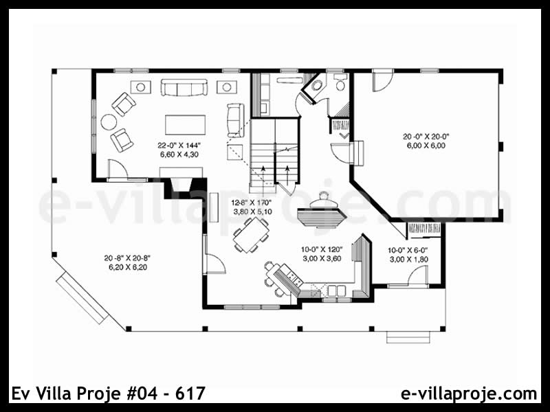 Model 04-617 — 212 m², 2 storeys thumbnail 2