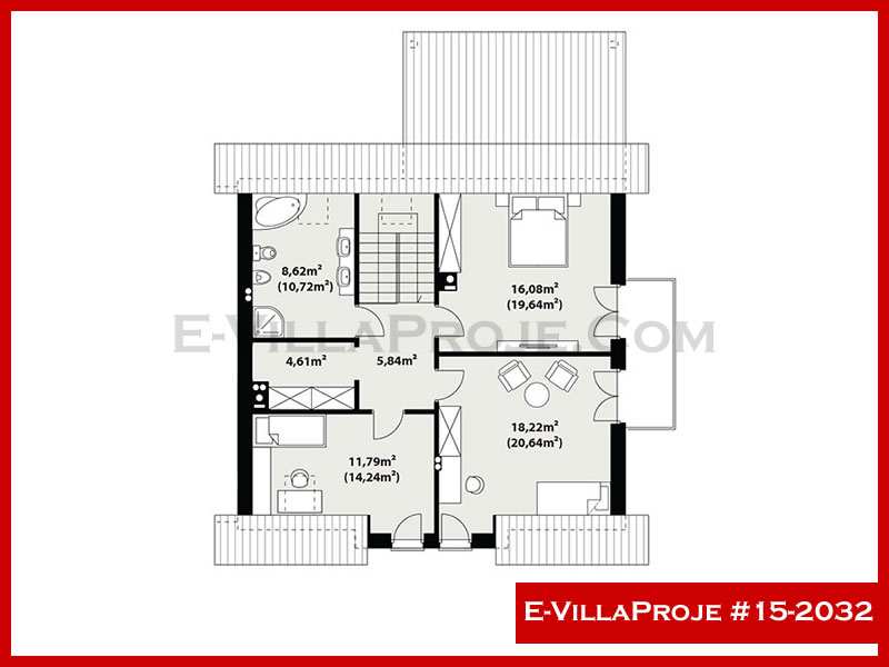 Model 15-2032 — 212 m², 2 storeys thumbnail 3