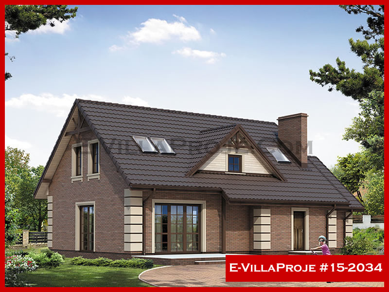 Model 15-2034 — 212 m², 2 storeys - 15-2034