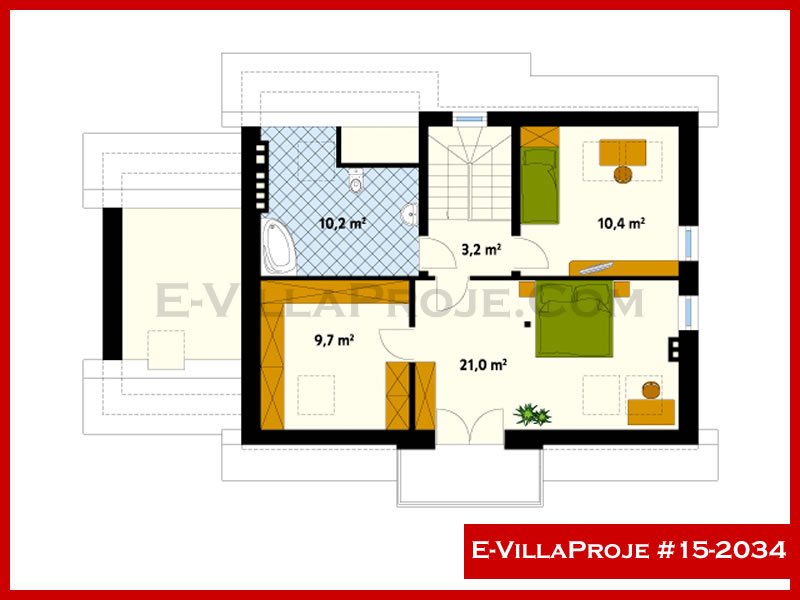 Model 15-2034 — 212 m², 2 storeys thumbnail 3