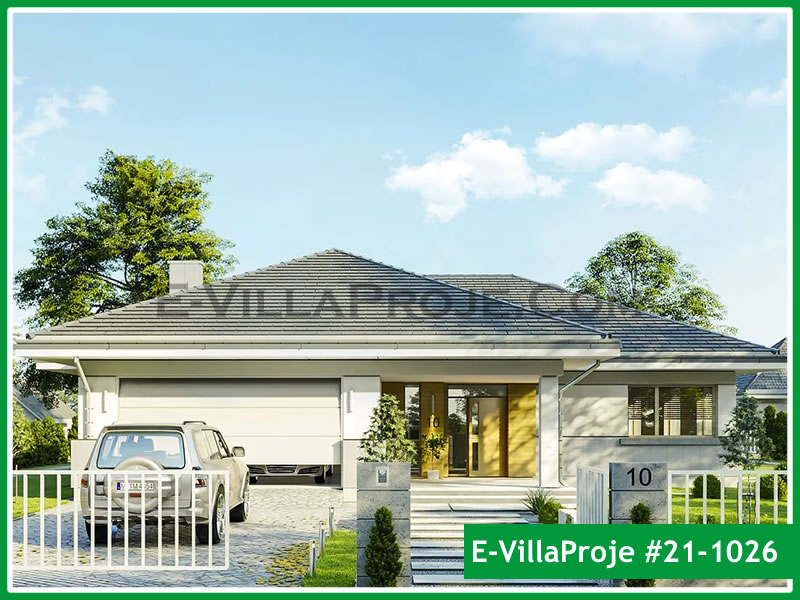 Model 21-1026 — 212 m², 1 storey - 21-1026