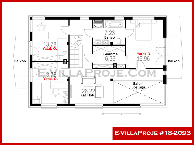 Model 18-2093 — 213 m², 2 storeys thumbnail 3