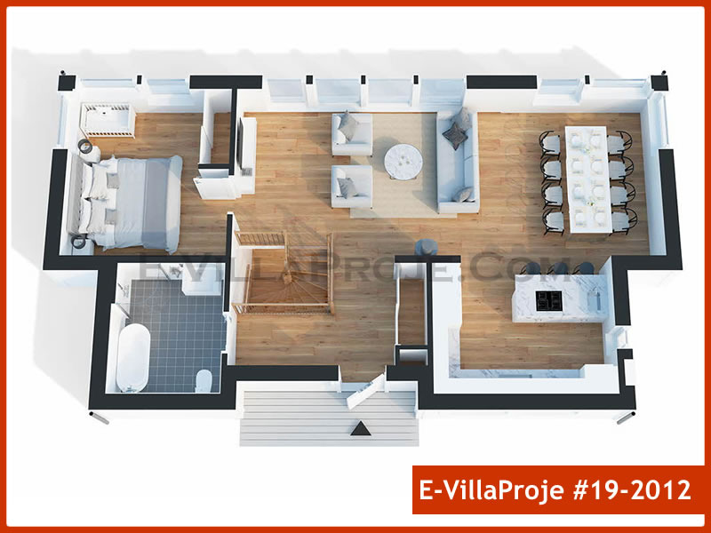 Model 19-2012 — 213 m², 2 storeys thumbnail 3