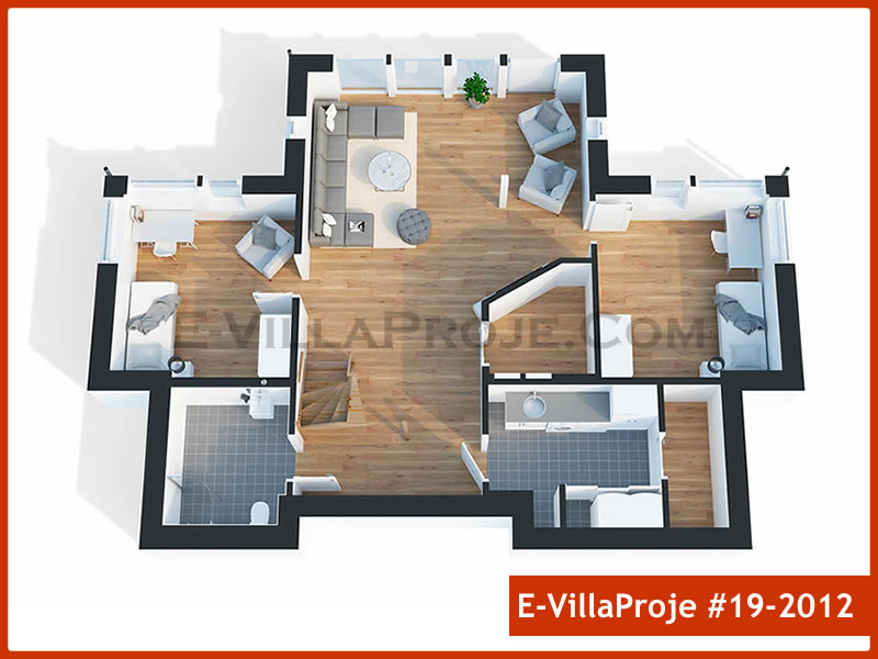 Model 19-2012 — 213 m², 2 storeys thumbnail 4