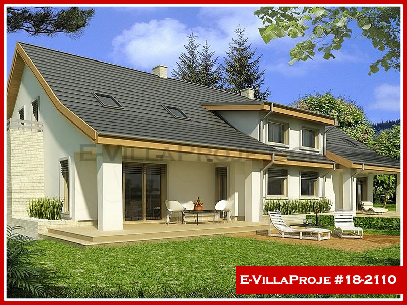 Model 18-2110 — 213 m², 2 storeys - 18-2110