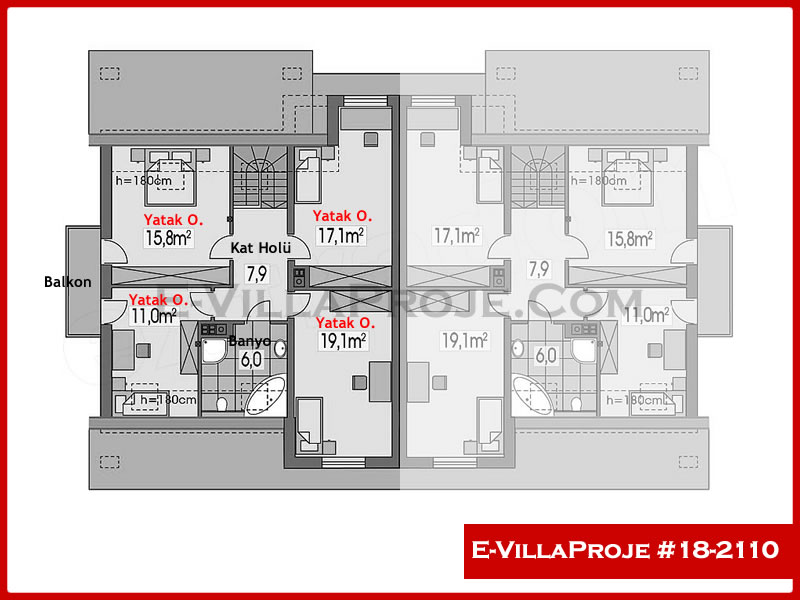 Model 18-2110 — 213 m², 2 storeys thumbnail 3