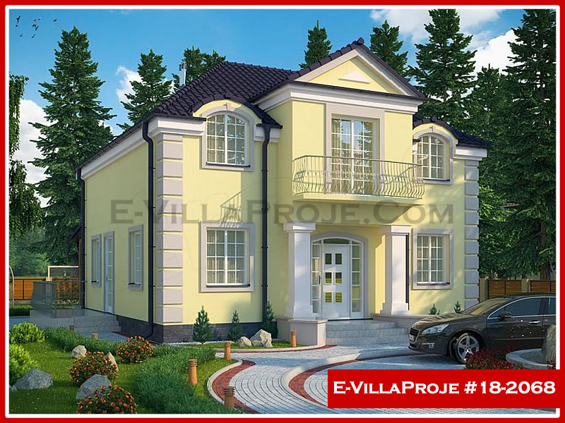 Model 18-2068 — 213 m², 2 storeys - 18-2068