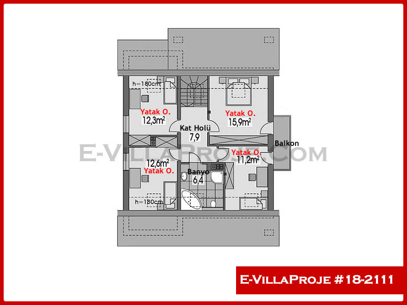 Model 18-2111 — 213 m², 2 storeys thumbnail 3
