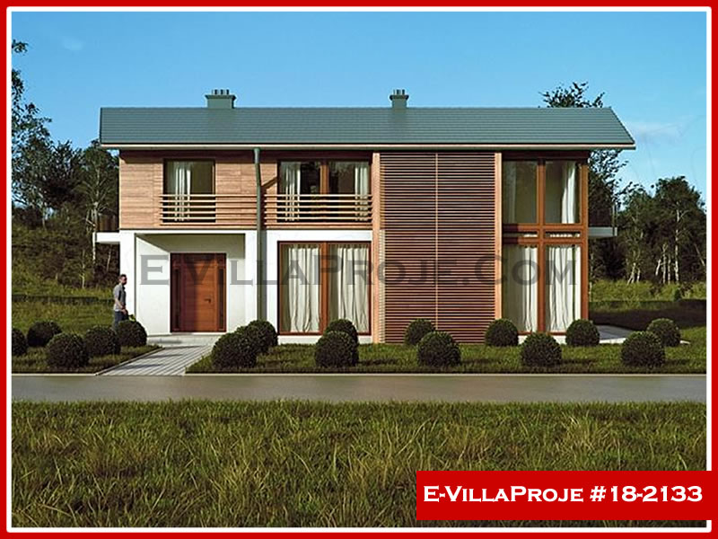 Model 18-2133 — 214 m², 2 storeys - 18-2133