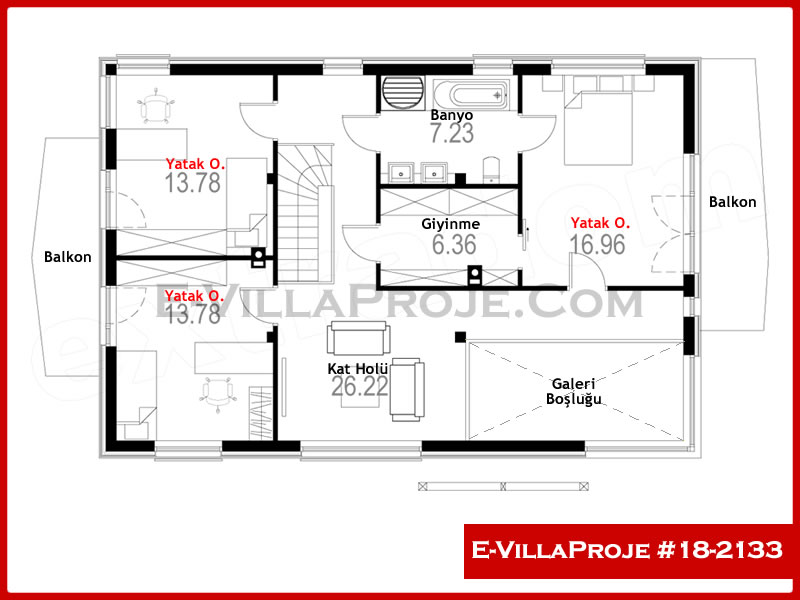 Model 18-2133 — 214 m², 2 storeys thumbnail 3