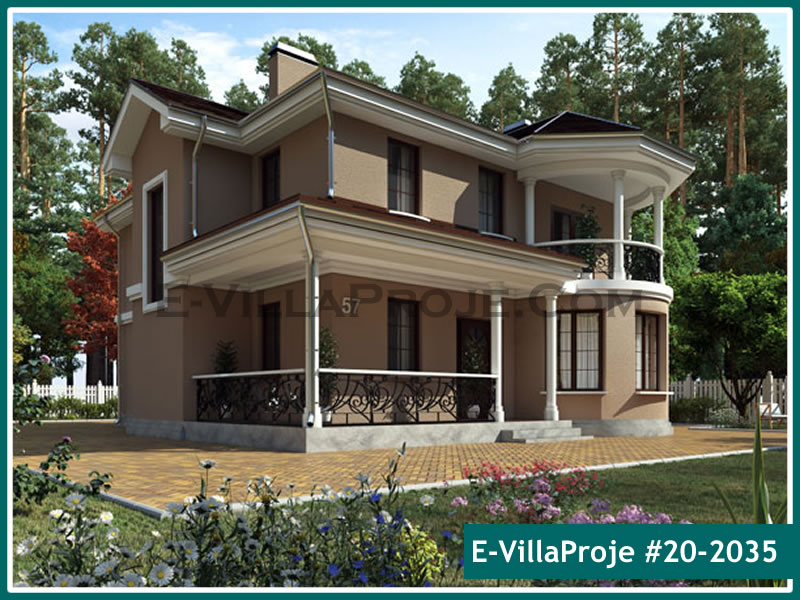 Model 20-2035 — 214 m², 2 storeys - 20-2035
