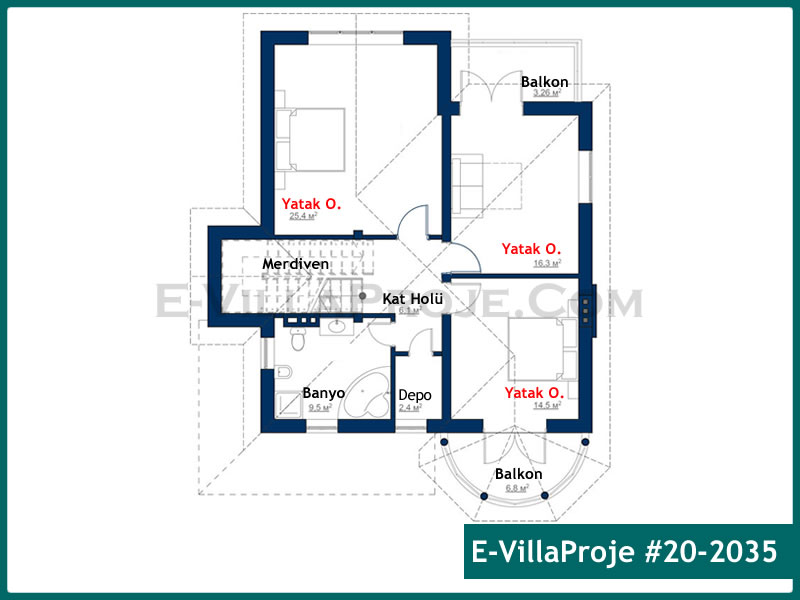 Model 20-2035 — 214 m², 2 storeys thumbnail 3