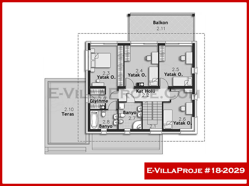 Model 18-2029 — 214 m², 2 storeys thumbnail 3