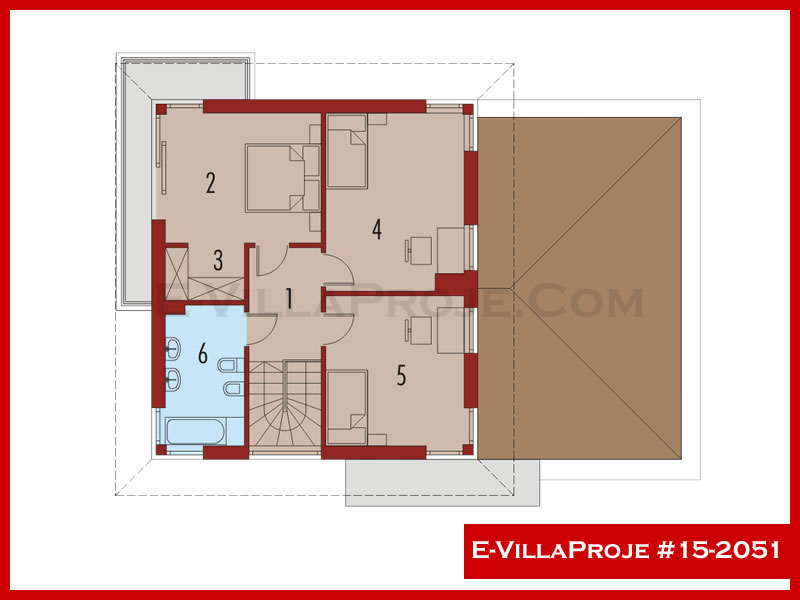 Model 15-2051 — 215 m², 2 storeys thumbnail 3