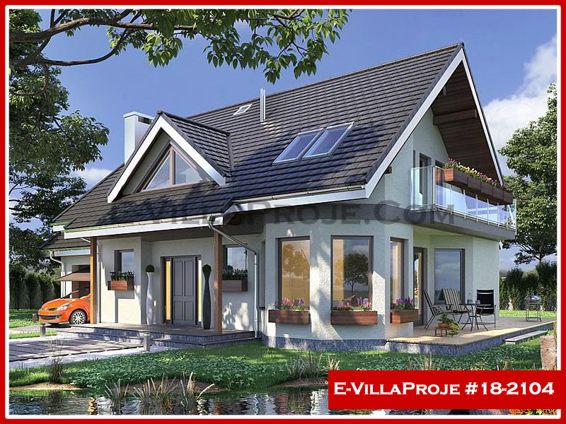 Model 18-2104 — 216 m², 2 storeys - 18-2104
