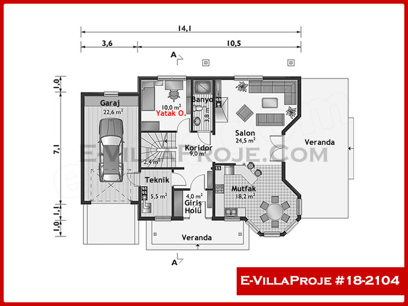Model 18-2104 — 216 m², 2 storeys thumbnail 2