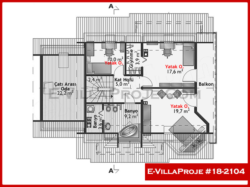Model 18-2104 — 216 m², 2 storeys thumbnail 3
