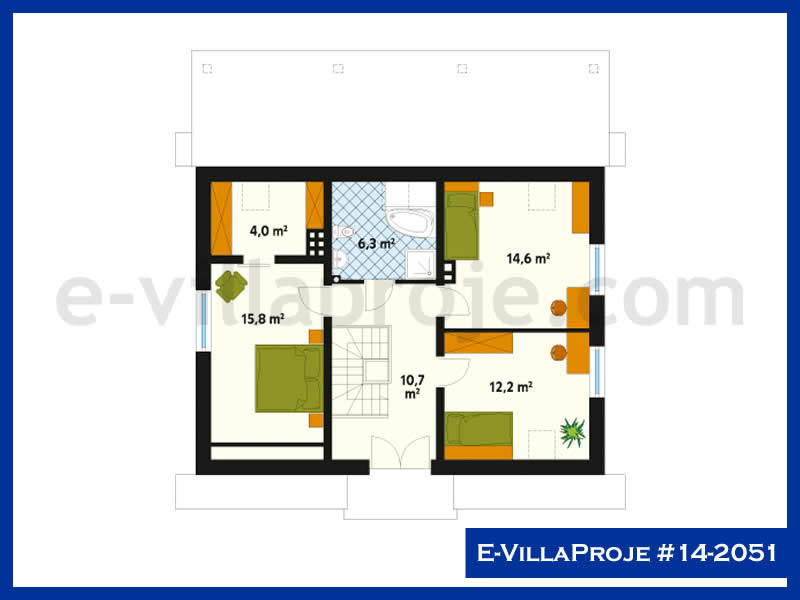 Model 14-2051 — 216 m², 2 storeys thumbnail 3