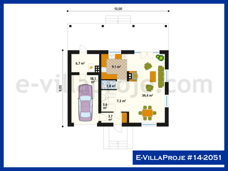 Model 14-2051 — 216 m², 2 storeys thumbnail 2