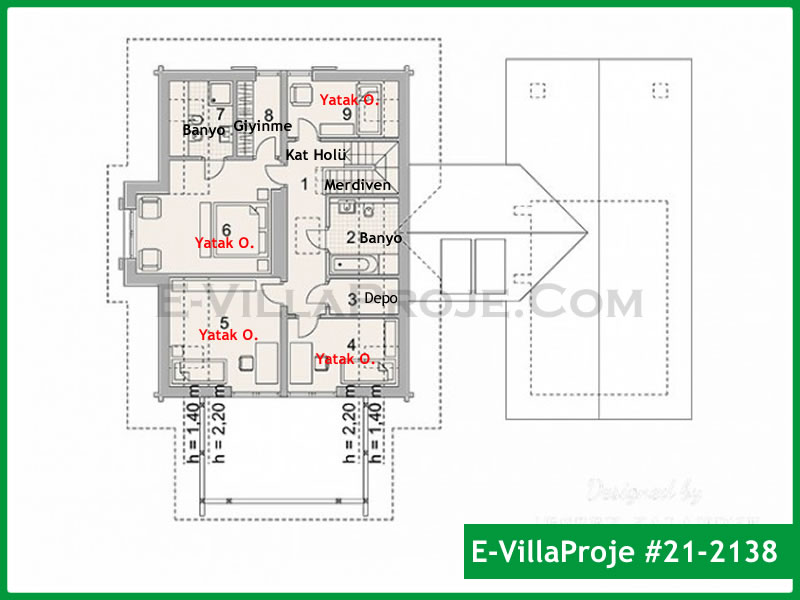 Modell 21-2138 — 217 m², 2 Geschosse thumbnail 3