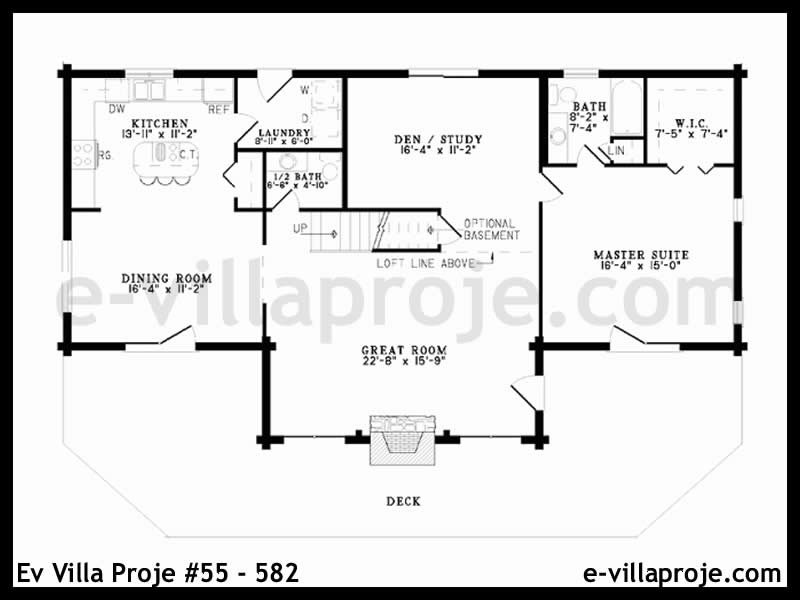 Model 55-582 — 217 m², 2 storeys thumbnail 2