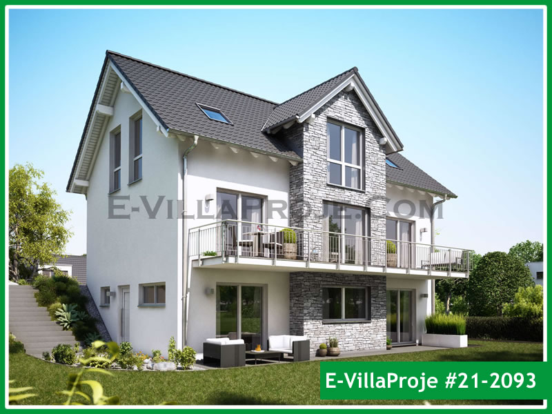 Model 21-2093 — 217 m², 3 storeys - 21-2093