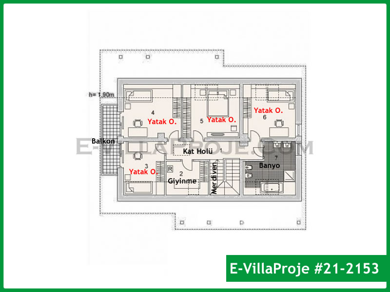 Modell 21-2153 — 218 m², 2 Geschosse thumbnail 3