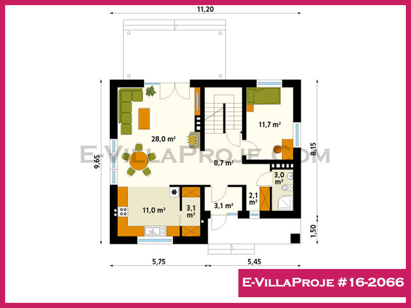 Model 16-2066 — 218 m², 2 storeys thumbnail 2