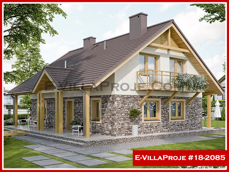 Model 18-2085 — 218 m², 2 storeys - 18-2085