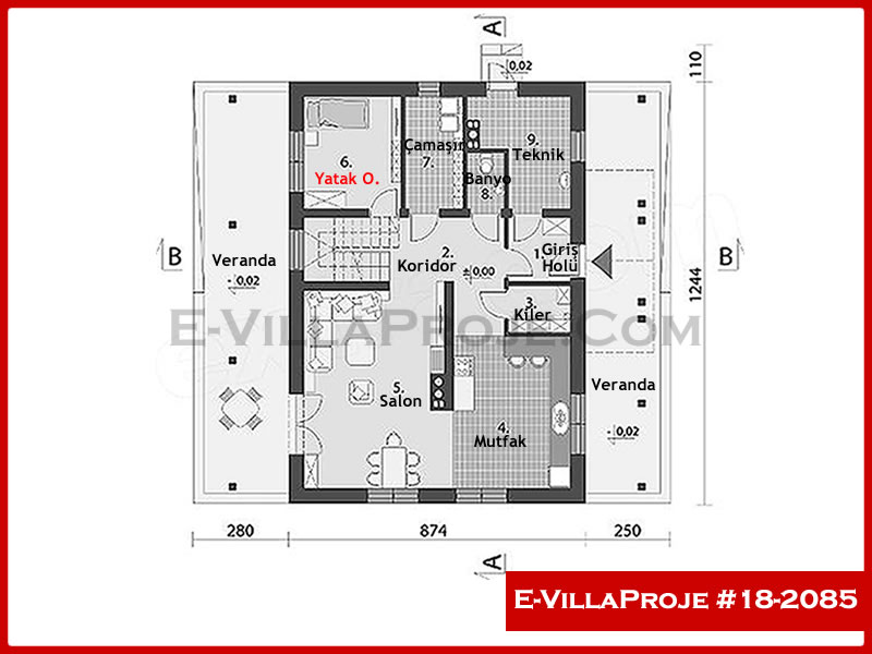 Model 18-2085 — 218 m², 2 storeys thumbnail 2