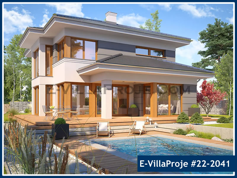 Model 22-2041 — 218 m², 2 storeys