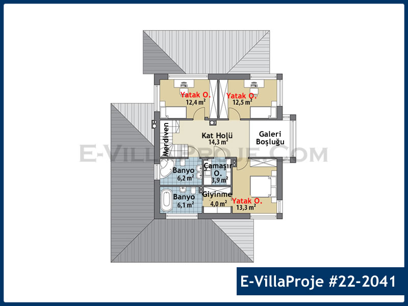 Model 22-2041 — 218 m², 2 storeys thumbnail 3